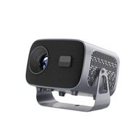 Projecteur LCD CatVision A10 4K Android 12 200 ANSI Lumens 3D Correction automatique de la distorsion trapézoïdale 1500:1 2 Go/16 Go Home Cinéma Portable Intérieur Extérieur