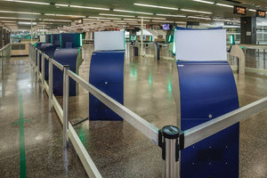 Barrera de cola de riel rígido recto para aeropuerto - Product Image 3