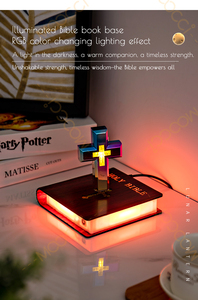 Regalos Religiosos del Fabricante Original, Cruz Magnética Flotante con Cambio de Color RGB para el Hogar, Artículos para la Pascua - Product Image 6