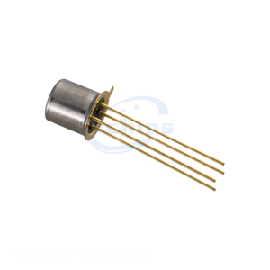 Manufacturer Channel Transistors TO-72-4 3N163 TO-72 4L ROHS Buy Online Electronic Components - Product Image 1