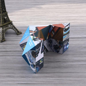 <span class=keywords><strong>Cubo</strong></span> de <span class=keywords><strong>Rubik</strong></span> plegable en forma de diamante, rompecabezas de plástico de 7x7x7cm para niños de 8 a 13 años, unisex, varios colores - Product Image 2