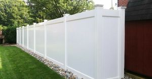 Valla de Privacidad de 6 Pies, Ecológica, de Fuentes Renovables, Valla de Seguridad a Prueba de Roedores, Fácil Instalación, Valla de PVC, <span class=keywords><strong>Enrejado</strong></span> de Plástico - Product Image 5