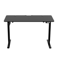Escritorio de elevación eléctrico ergonómico de alta calidad, mesa ajustable de altura de acero para sentarse para pararse, escritorio de computadora