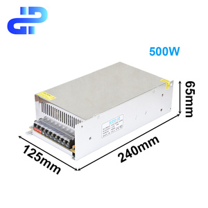 Fuente de Alimentación Conmutada <span class=keywords><strong>DEPU</strong></span> DPA-500 de 500W 12V 40A de Salida Única, 86% de Eficiencia, Fuente de Alimentación CA/CC SMPS - Product Image 1