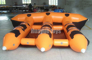 Gonflable Eau Volant Poisson Mer Bateau À Moteur Surf Banane Bateau Eau Divertissement Installations Sports Nautiques - Product Image 4