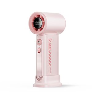 Mini ventilateur portatif rechargeable 3600mAh, ventilateur turbo portable, 150 vitesses de ventilation réglables, ventilateur de bureau pour le camping en plein air - Product Image 1