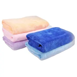 Microfiber cleaning cloths premium 80% polyester and 20% polyamide bath towel 70*140cm personal care towel