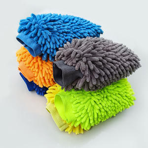 Gant de lavage de voiture en chenille <span class=keywords><strong>double</strong></span> face surdimensionné de qualité supérieure, sans rayures ni peluches, 26*19cm, fabriqué en Chine - Product Image 4