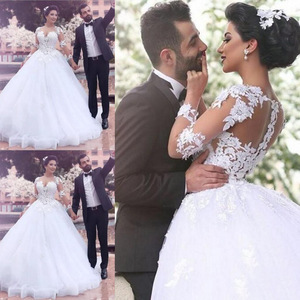 Abito da Sposa Romantico su Misura con Perline e Perle, Vestito a Sirena con Coda Rimovibile, Robe De Mariage - Product Image 4