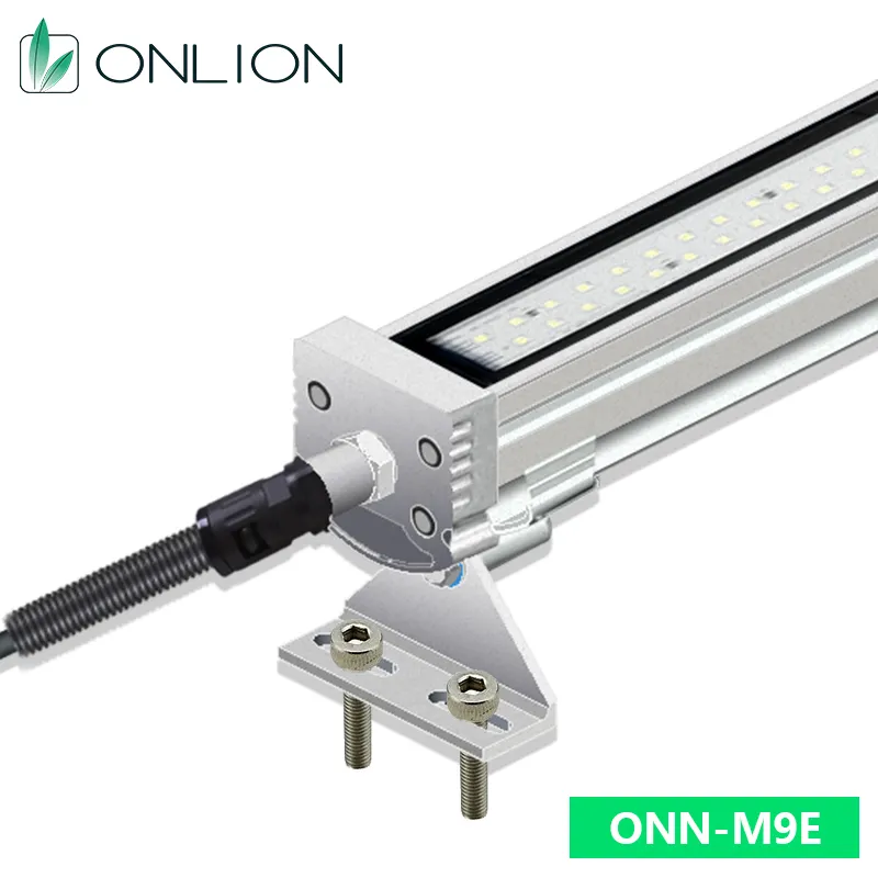 ONN-M9E工業用LEDワーキングライトIP67白色発光ガラスランプボディ220V入力CNC機械設備インジケーターライト用