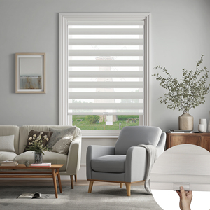 Persianas Enrollables Inalámbricas SAMADHI Zebra, Persianas Zebra de Estilo Moderno para Ventanas del Hogar - Product Image 1