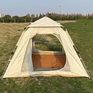 Grande <span class=keywords><strong>tente</strong></span> de camping en tissu Oxford imperméable sur mesure 2025 pour 8 personnes Deux chambres à coucher Une surface habitable Quantité minimale de commande 5 - Product Image 6