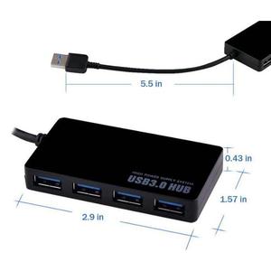 <b>Usb</b> 3.0 <b>Hub</b> 4 Port Dc5v 5Gbps Data Transfer External Splitter For Pc Laptop - Product Image 5
