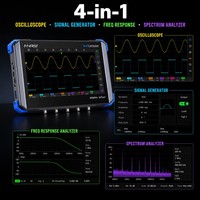7 Inch IPS Screen DPOS350P 4-in-1 350M Tablet Oscilloscope Signal Generator Spectrum Frequency Analyzer