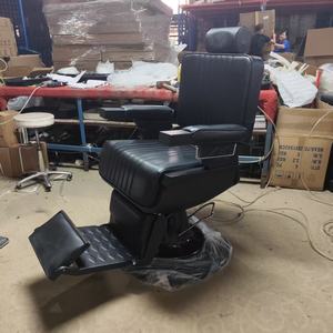 Salon Furniture Barber <b>Chair</b> <b>Brown</b> Used Takara Belmont Barber <b>Chair</b> for Sale - Product Image 4