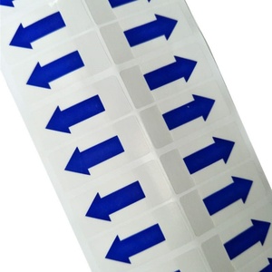 Pegatinas de flecha de PVC extraíbles, etiquetas adhesivas de productos y marca de Control de calidad, Impresión de pegatinas de Color para embalaje - Product Image 4