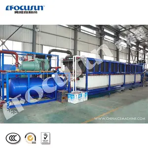 FOCUSUN-máquina de hielo con bloques de refrigeración directa, gran capacidad, refrigeración por evaporación de 30 toneladas