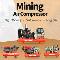 Compresseurs d'air à piston diesel monocylindre 35HP