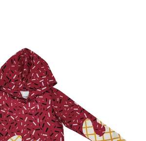 Alta calidad Boutique venta al por mayor moda nueva llegada azul hielo Spandex Sudadera con capucha Top niños pequeños bebé niños ropa gran oferta RTS - Product Image 3