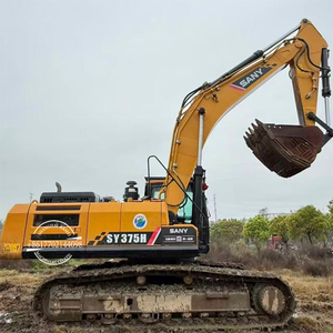 รถขุดไฮดรอลิก Sany ขนาด 37.8 ตัน ปี 2022 ใช้งานน้อย รุ่น SY375H มือสอง พร้อมเกียร์และมอเตอร์ดีเซล - Product Image 1