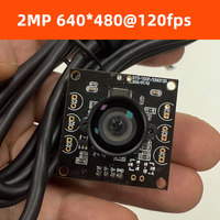 COMS OV2710 Module de caméra USB 2MP industriel 480P120FPS 1080P 30FPS Webcam de caméra pour Windows Android Liunx