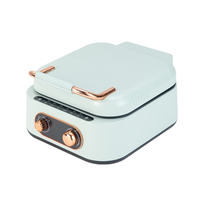 Gril électrique multifonction 3 en 1 pour marmite électrique domestique, barbecue, shabu-shabu, crêpière à crêpes, pizza, ouverture à 180 °