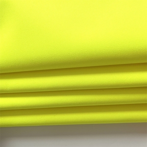 <span class=keywords><strong>Tissu</strong></span> de <span class=keywords><strong>gabardine</strong></span> sergé de polyester 100% avec revêtement en PU <span class=keywords><strong>blanc</strong></span> couleur fluorescente vêtements de travail uniformes gilets <span class=keywords><strong>tissu</strong></span> tissé motif uni - Product Image 4