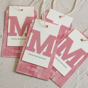 Custom Luxury Jeans <strong>Hang</strong> <strong>Tag</strong> Garment <strong>Tags</strong> Custom Fashion Style Thick <strong>Clothing</strong> Swing <strong>Tag</strong> <strong>With</strong> <strong>String</strong> - Product Image 6