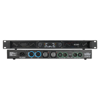 Amplificateur de puissance numérique professionnel BC-1500 1U 2x250W, montage en rack, classe D, pour scène, DJ, KTV, système PA