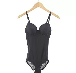 Hot Selling Plus Size Low Back <b>Bodysuit</b> Shapewear for Women with Medium Control Seamless Tummy Control Spandex/Nylon Material - Product Image 6