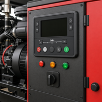 Groupe électrogène diesel à châssis ouvert de 187,5 kVA pour alimentation de secours d'urgence LINGGE Triphasé 400V 50Hz