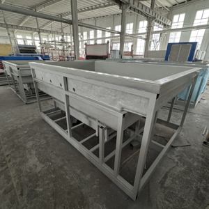 Grande piscine extérieure avec fenêtre en acrylique transparente, structure de piscine au sol, piscine et accessoires - Product Image 4