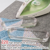 Pince à plier les coutures en acrylique pour tailleurs et quilters, outil de pressage et d'aplatissement des coutures, outils de couture et de quilting à repasser