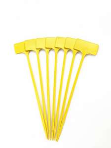 T-Tipo de vivero de plástico planta de jardín etiqueta jardinería planta clasificación señal boleto Flor de etiqueta de marca - Product Image 3