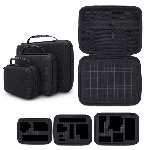 Custom Wholesale Multifunctional DIY Digital Storage Bag EVA Waterproof Selfie Camera Drone Storage Case