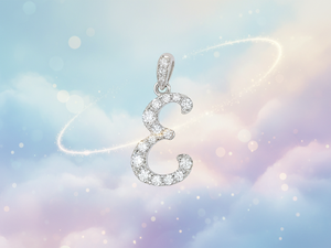 Elegant 18K White <b>Gold</b> Diamond <b>Number</b> 3 Pendant 0.280ct 18 Stones 1.07g Perfect for Everyday Wear - Product Image 3