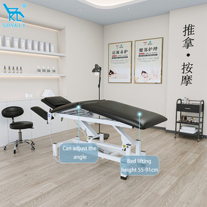 Mesa de Tracción Lumbar Eléctrica SONKLY, Camilla de Tracción Ortopédica para Fisioterapia, Cama de Tratamiento de Fisioterapia Cervical para Hospital - Product Image 2