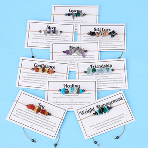 สร้อยข้อมือหินทรงเรขาคณิตแบบใหม่ ประดับด้วยลูกปัดหินแอมะทิสต์ ประกายระยิบระยับ ดีไซน์สร้างสรรค์ ผสมผสานอย่างมี<span class=keywords><strong>ความ</strong></span><span class=keywords><strong>หมาย</strong></span> เหมาะสำหรับทั้งชายและหญิง พร้อมตัว<span class=keywords><strong>เลข</strong></span> - Product Image 4