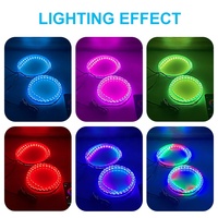 Kaidengzhe 150CM 180CM Bandes LED de marchepieds avec contrôle par application, feux de marchepieds latéraux DRL pour camion et SUV, 12V, lampes à effet de défilement