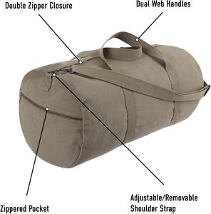 <span class=keywords><strong>Bolsa</strong></span> <span class=keywords><strong>de</strong></span> Viaje Grande <span class=keywords><strong>de</strong></span> Moda, con Cierre <span class=keywords><strong>de</strong></span> Cremallera, para Fin <span class=keywords><strong>de</strong></span> Semana, Gimnasio, Portátil, Multifuncional, <span class=keywords><strong>de</strong></span> Lona Verde, para Hombres y Mujeres - Product Image 6
