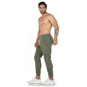 Wholesale High Quality Custom Print Logo <b>Trousers</b> Cotton Fleece Plain Dyed Plus Size Fashion Gym Man <b>Trouser</b> for Men - Product Image 1