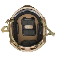 Casque tactique modèle Fast, système OPS de niveau 3a