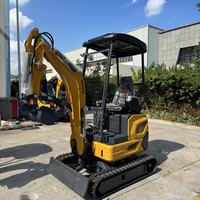 Mini-excavatrice légère ME-18-2 pour travaux d'aménagement paysager en verger