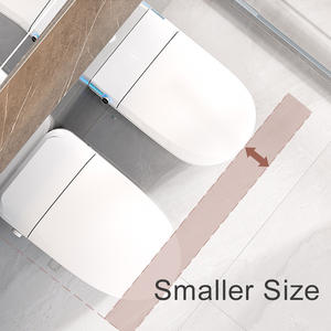 Toilette intelligente de style japonais avec télécommande, bidet automatique, siège chauffant, technologie d'auto-nettoyage, veilleuse, montage au sol - Product Image 3