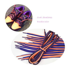 Tali Sepatu Oval Poliester 8 MM Warna-warni dengan Sampel Gratis, Tali Sepatu Super Awet - Product Image 1