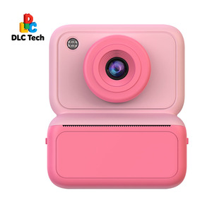 어린이용 즉석 컬러 인화 풀 HD 카메라 48MP CMOS 듀얼 렌즈 2.4인치 IPS 화면 충전식 플라스틱 남아 여아 선물 - Product Image 1