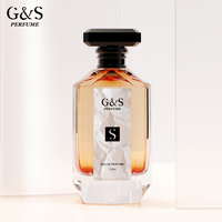 G&S OEM ODM, conception de parfum professionnelle, flacon de parfum en verre octogonal rechargeable personnalisé, 100 ml avec vaporisateur