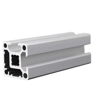 แผ่นโพลีคาร์บอเนตขนาด30*30มม. รูปตัวที3030 3060ทำจากอะลูมิเนียมอัลลอย3090 3045โปรไฟล์อะลูมิเนียมชุบผิวตามธรรมชาติ - Product Image 2