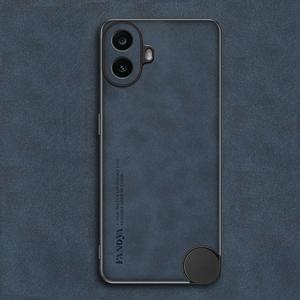 Custodia Antiurto per Nothing Phone 3A Pro, Cover per Cellulare CMF Phone1 <span class=keywords><strong>Retro</strong></span> in Pelle PU Effetto Pelle di Pecora Opaca Protettiva - Product Image 4