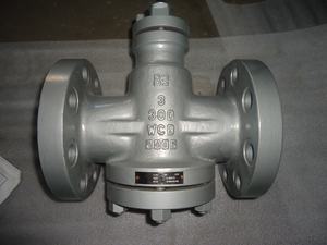 Flensuiteinden ASME-norm handbediende kwartslagklep PTFE zachte afdichting aan/uit WCB-plug met conische plug industrieleiding - Product Image 2